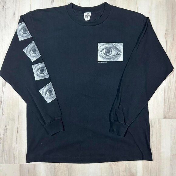 Men's Black T-shirt - Picture 1 of 4